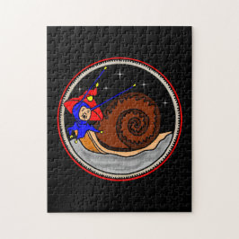 Extraño Caracol Extranjero En El Rompecabezas De L