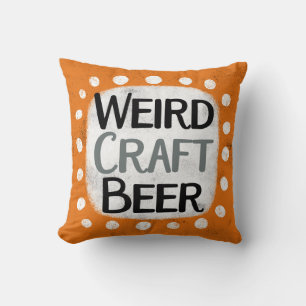 Extraño Cojín decorativo de cerveza Craft