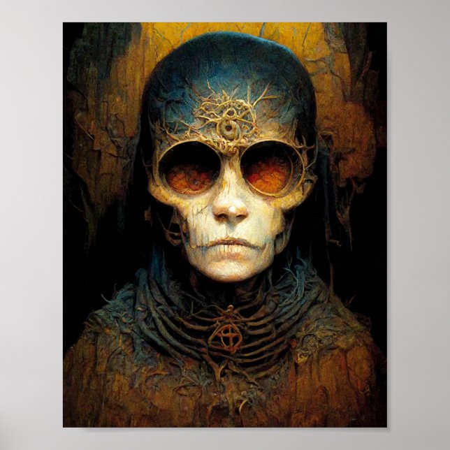 Extraño Criatura 2 Oscura Fantasía Poster de Arte  (Frente)