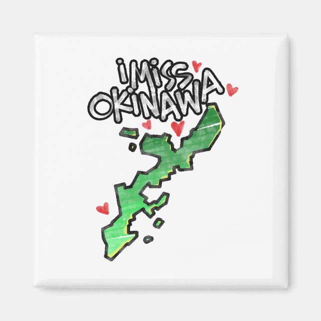 Extraño el imán Okinawa (Frente)