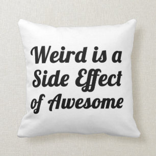 extraño es un efecto secundario de la almohada