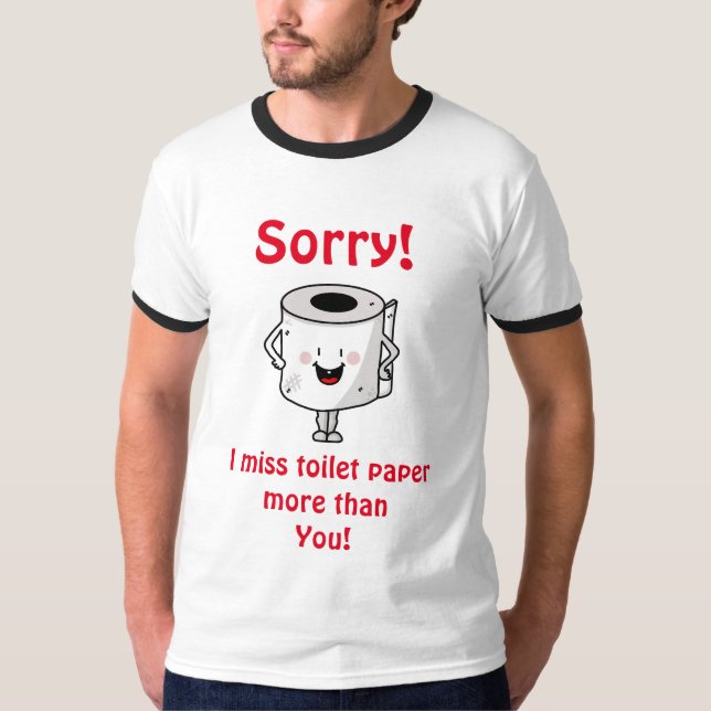 Extraño Papel De Aseo Más Que Camiseta (Anverso)