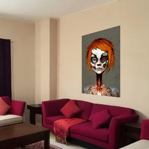 Extraño retrato extraño de un muerto Arte IA