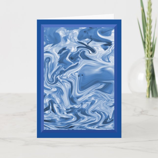 Extraño tarjeta de saludo (Anverso)