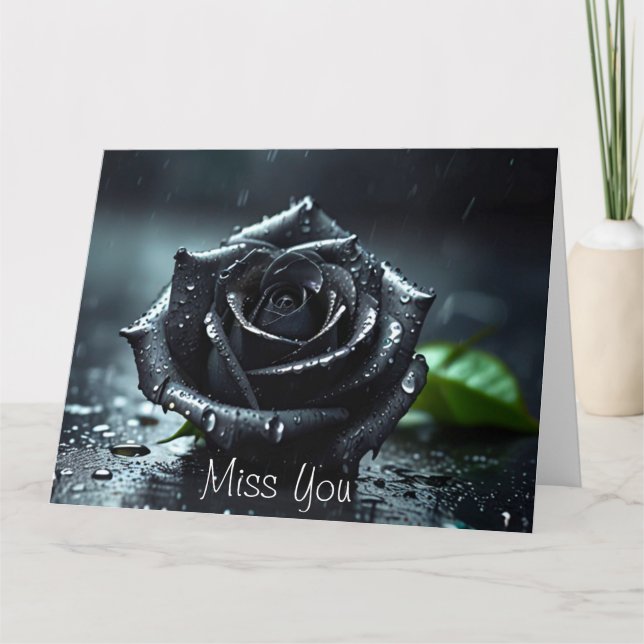 Extraño tarjeta de saludo (Anverso)