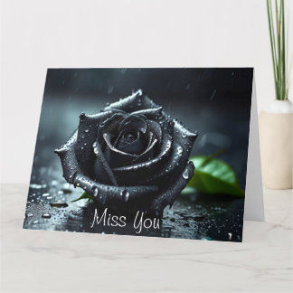 Extraño tarjeta de saludo