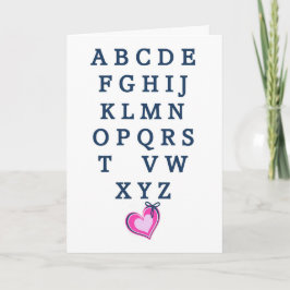 Extraño tarjeta divertida