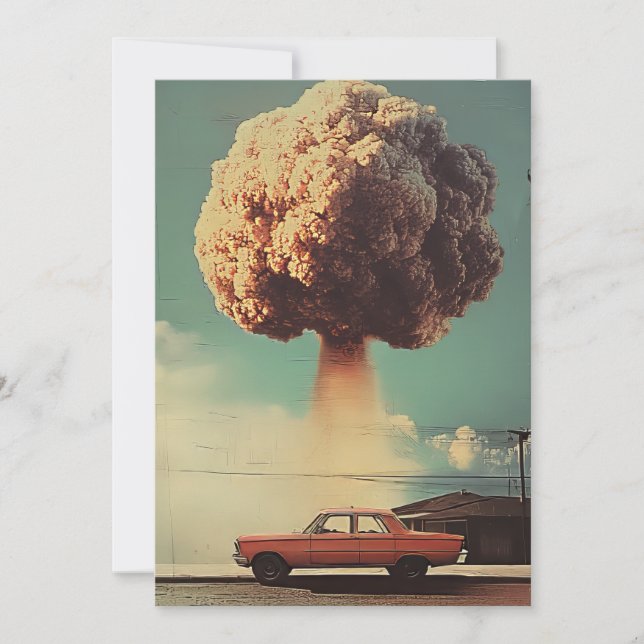 Extraño tarjeta graciosa (Anverso)