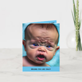 Extraño triste gracioso te falta tarjeta de amista