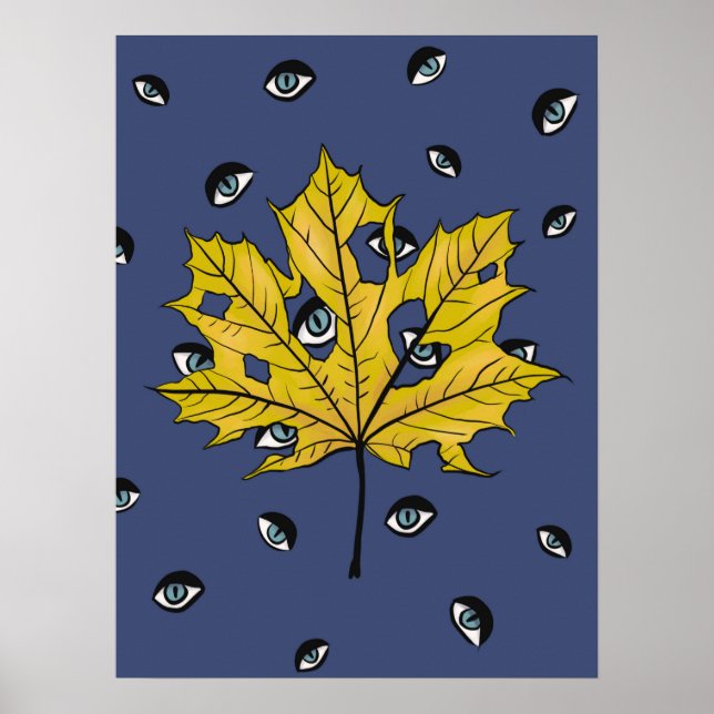 Extraño y espeluznante arte botánico de Halloween (Frente)