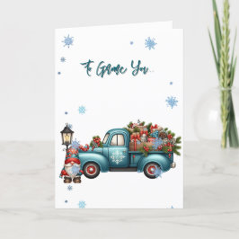 Extraordinaria tarjeta de vacaciones de invierno G