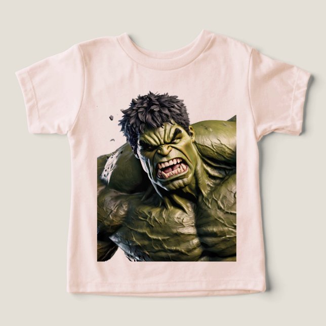 Extreme Close-Up of the Enraged Hulk (Diseño delantero )