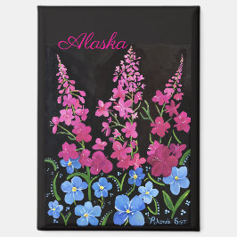 Exuberancia de Alaska, imán de epilobio