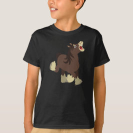 Exuberante Personalizado Shire Horse Kids Camiseta