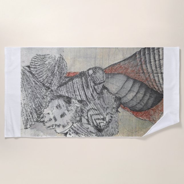 Exuma, Bahamas: Toalla de playa (Anverso)