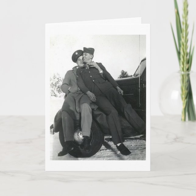 Ey allí tarjeta de felicitación hermosa de los (Anverso)