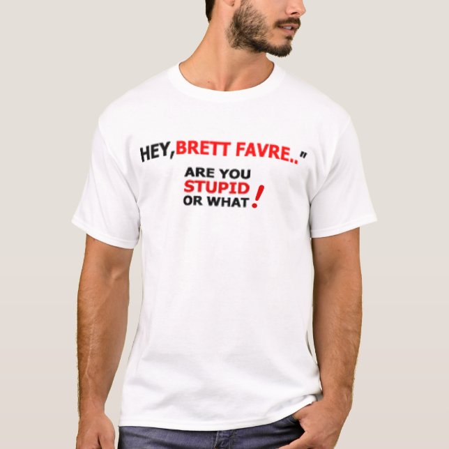 Ey, CAMISETA de Brett Favre (Anverso)