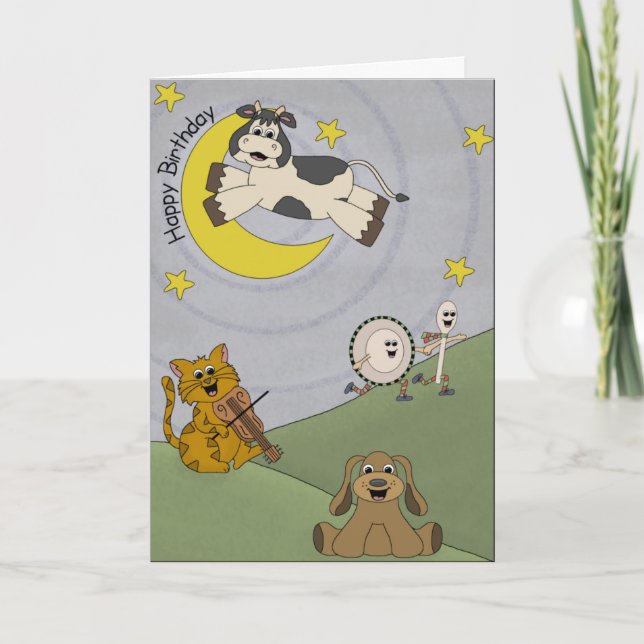 Ey Diddle Diddle la tarjeta de felicitación del (Anverso)