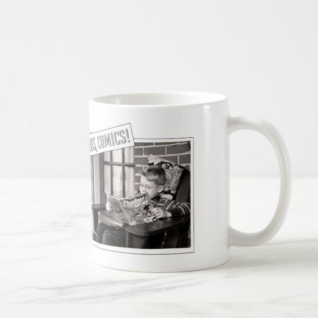 ¡Ey niños, tebeos! Taza (Derecha)