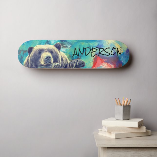 Ey OSO personalizado de skateboard (Arte de pared (horz))