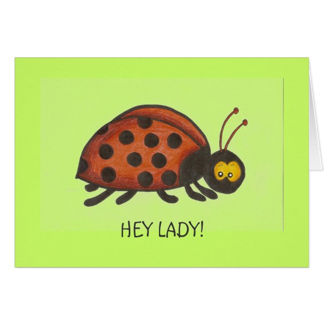 Ey señora, señora Bug Cards (Anverso (Horizontal))