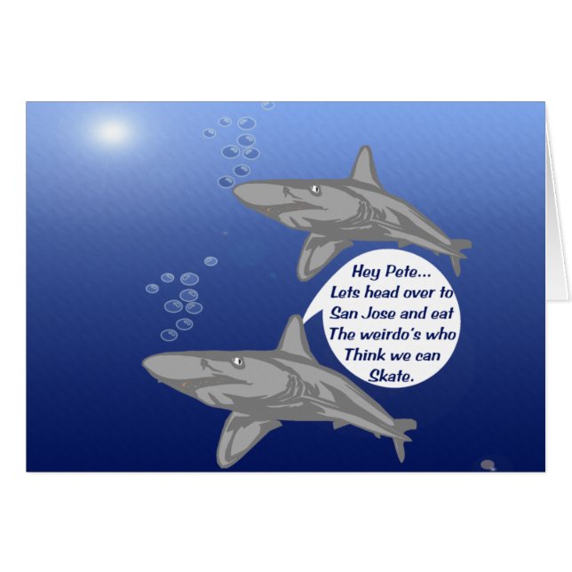 Ey tarjeta de Pete (Anverso (Horizontal))