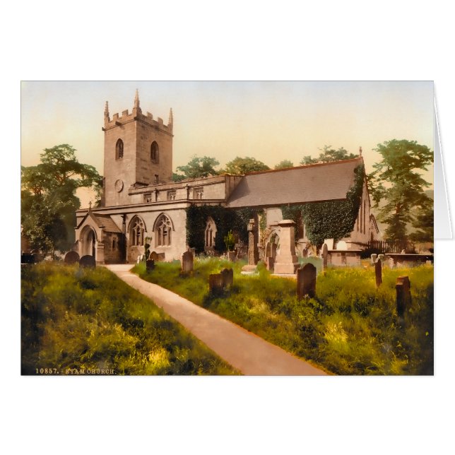 Eyam Church Derbyshire England (Anverso (Horizontal))