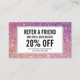 Eyelashes con remisión al salón de Purpurina morad