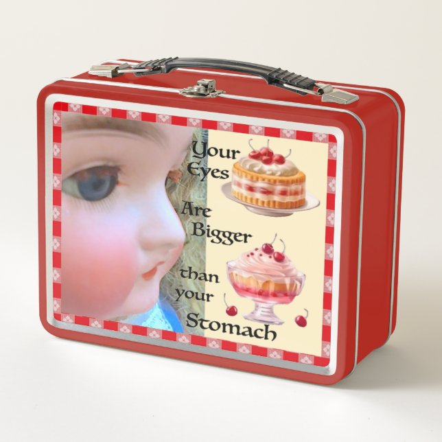 Eyes Bigger than Stomach Lunchbox (Anverso)