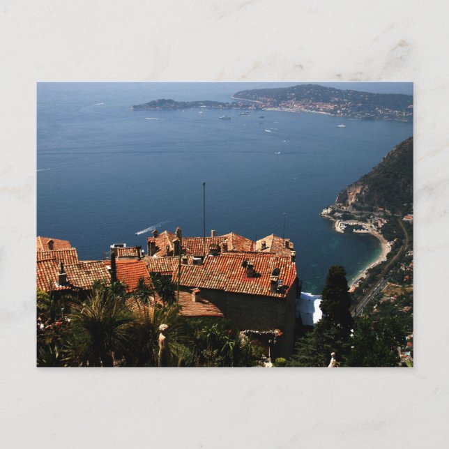 eze, postal de Provenza (Anverso)
