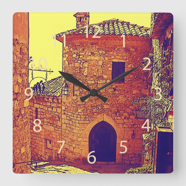 Eze, reloj de la cocina de Provence (Anverso)