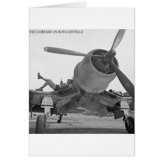 F4U CORSIAR EN BOUGAINVILLE (Frente)