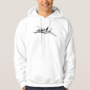 F-14 Camiseta de sudaderas encapuchadas básicas ma