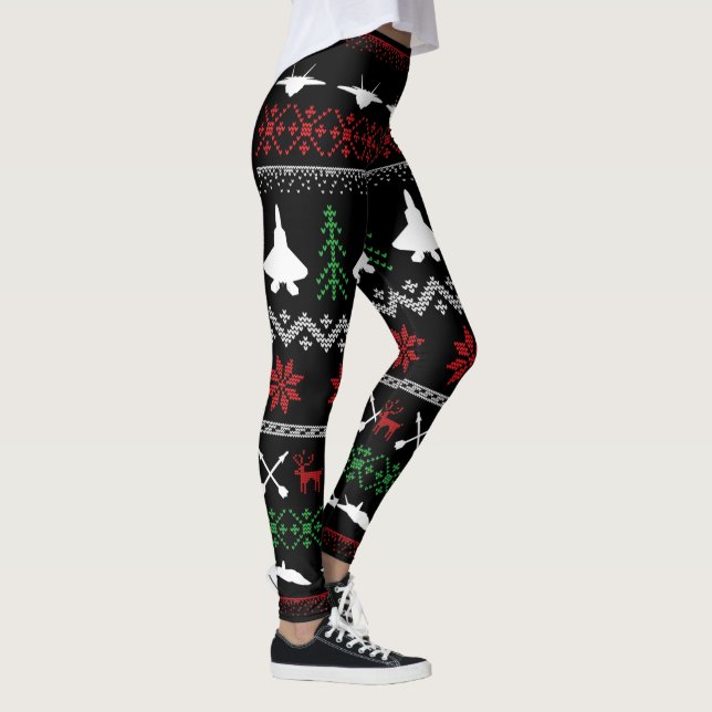 F-22 Navidades Leggings (Derecha)