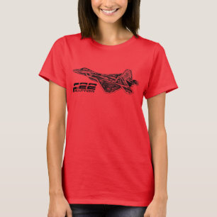F-22 RAPTOR Camiseta favorita de Jersey para mujer