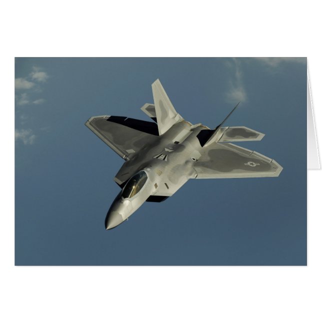 F-22 Raptor Fighter Jet (Anverso (Horizontal))