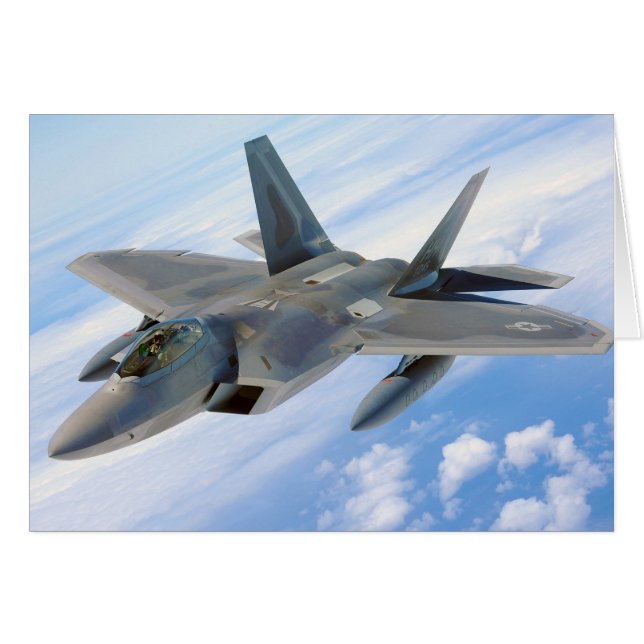 F-22 Raptor militar Jet (Anverso (Horizontal))