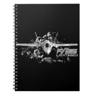 F-35 cuaderno de la foto del relámpago II (80