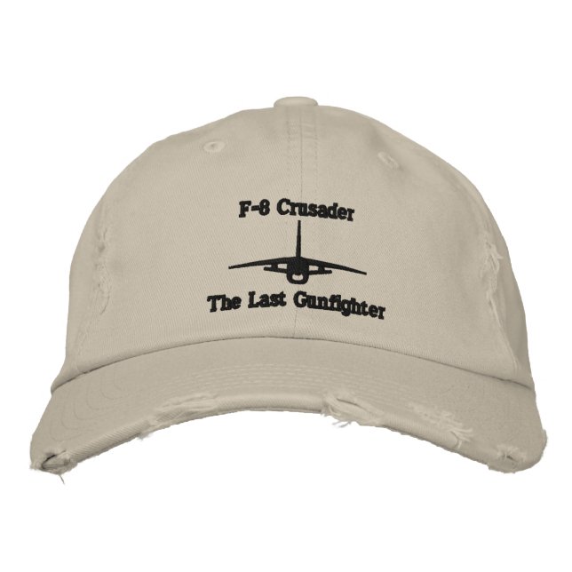 F-8 Gorra de golf cruzado W/Call Rótulo en la part (Anverso)