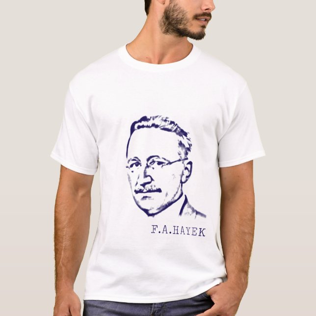 F.A. Camiseta de Hayek (Anverso)