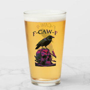 F-Caw-F Funny Black Crow Bird