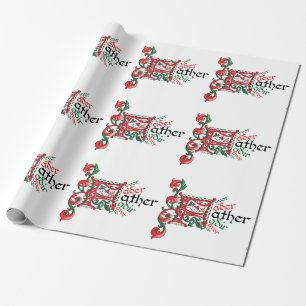 F es para Papel de Regalo del Padre