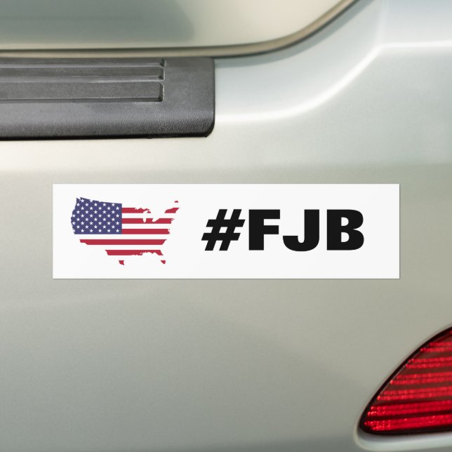 F Joe Biden #FJB Pegatina de parachoques (en coche)
