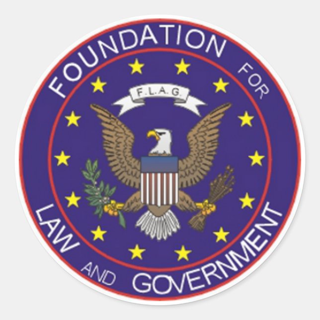 F.L.A.G. Pegatina (Anverso)