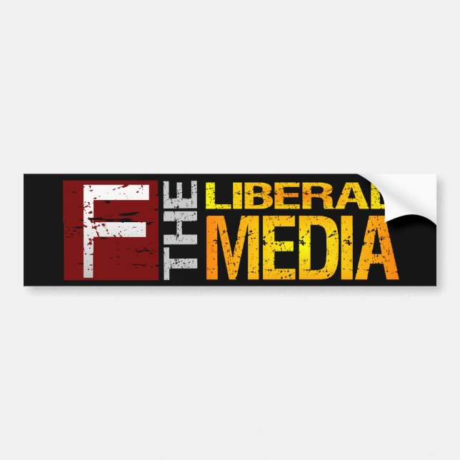 F la pegatina para el parachoques liberal de los (Frente)
