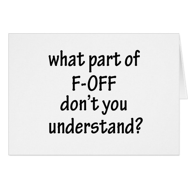 F-Off (Anverso (Horizontal))