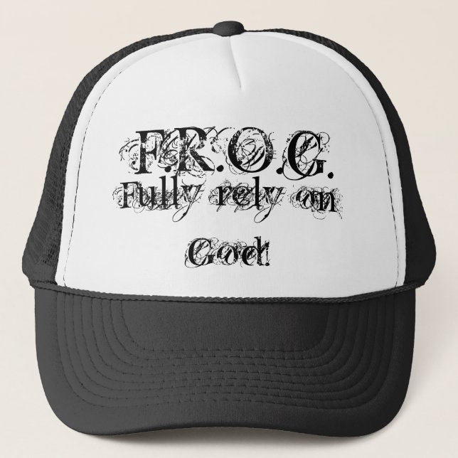 F.R.O.G. gorra (Anverso)