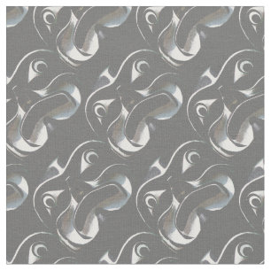 Fabric de arte nativo Haida Primera Nación Tela de