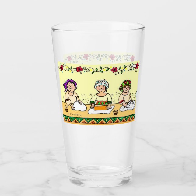 fabricación de los perogies, pyrohy, pierogies, (Anverso)