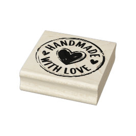 Fabricado a mano con el sello del corazón amoroso